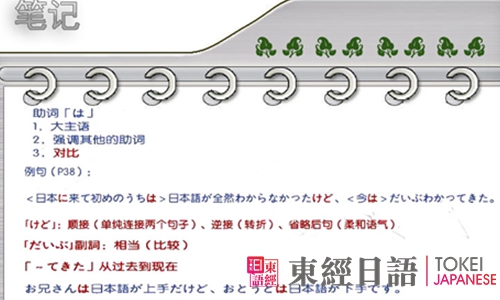 日語助詞-日語教程