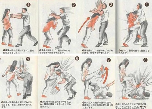 日本公交車咸豬手事件-女子防身術