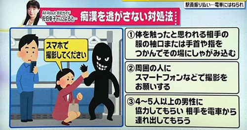 日本公交車咸豬手事件-日本電車癡漢-蘇州日語學校