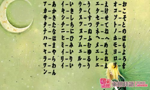 日語五十音圖-日語五十音圖標(biāo)-日語培訓(xùn)班